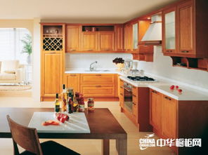 乡村风情，自然温馨——依耐斯厨具Americanoak整体橱柜效果图鉴赏